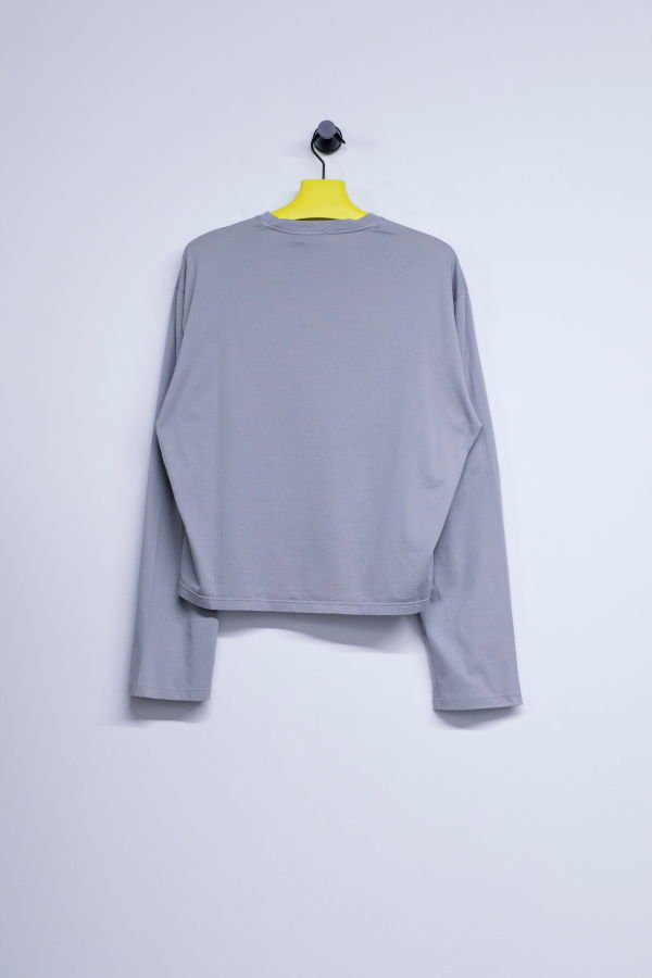 Rier Jersey T-Shirt Round Neck Long Sleeve Tee