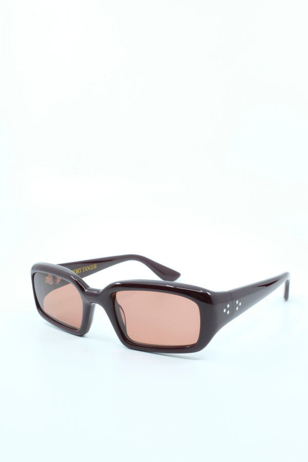 Port Tanger Mektoub In Carmelo Acetate With Amber Lens Sunglasses