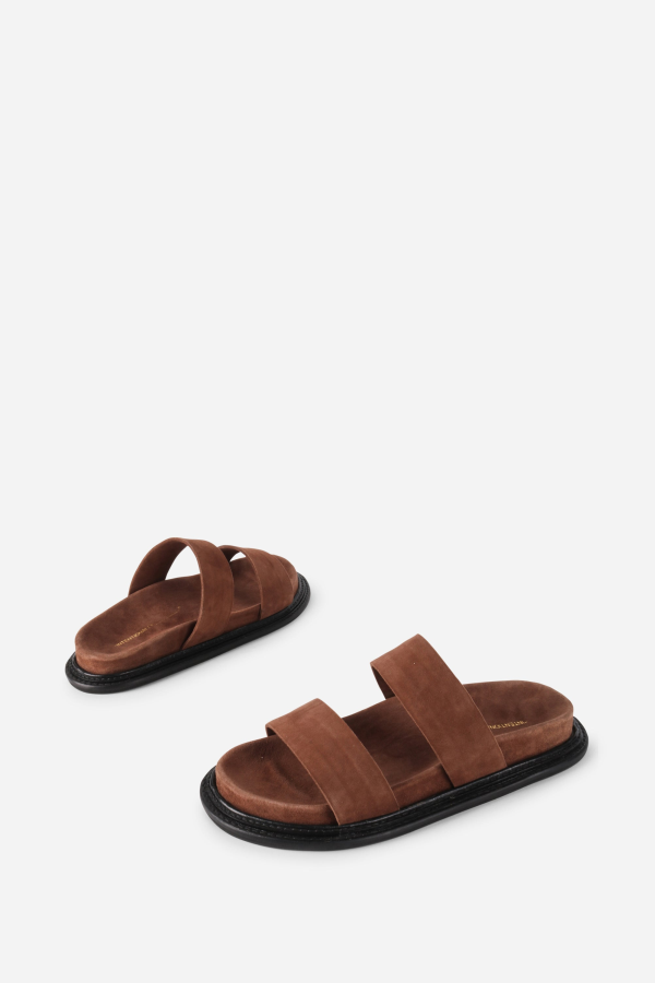 "INTENTIONALLY __________." Jasmine Flat Sandal