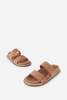 "INTENTIONALLY __________." Jasmine Flat Sandal - Thumbnail 7