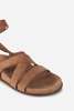 "INTENTIONALLY __________." Myko Ankle Strap Flat Sandal - Thumbnail 8
