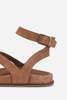 "INTENTIONALLY __________." Myko Ankle Strap Flat Sandal - Thumbnail 9