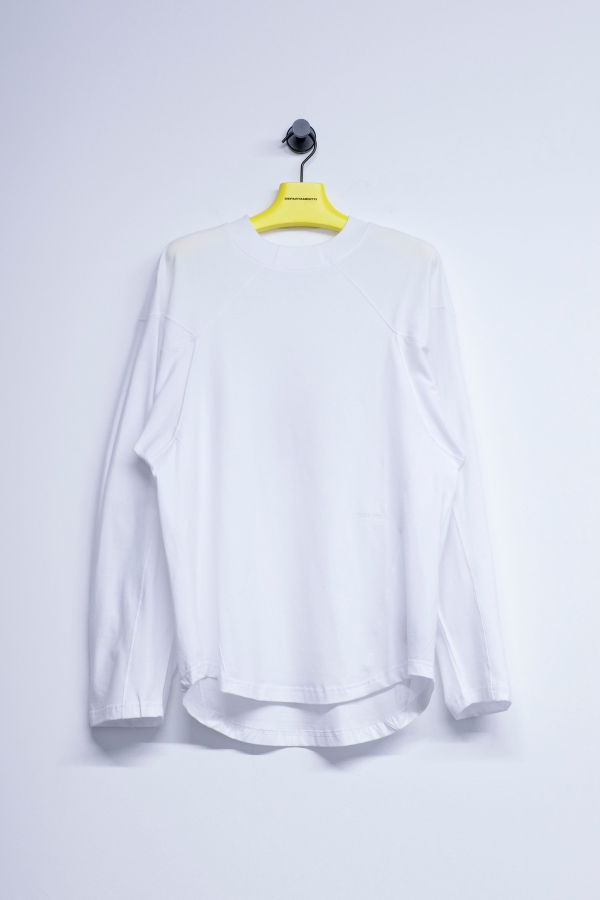 GR10K White Pump Longsleeve Top