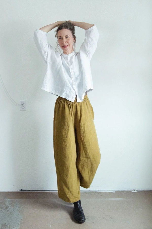 Moss Grey Nora Trouser