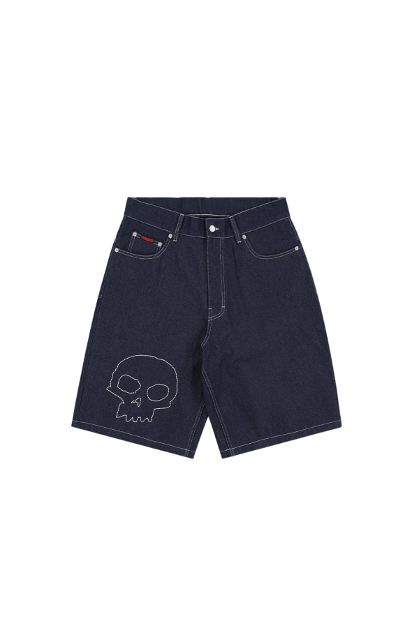 PLEASURES Skull Jorts Shorts