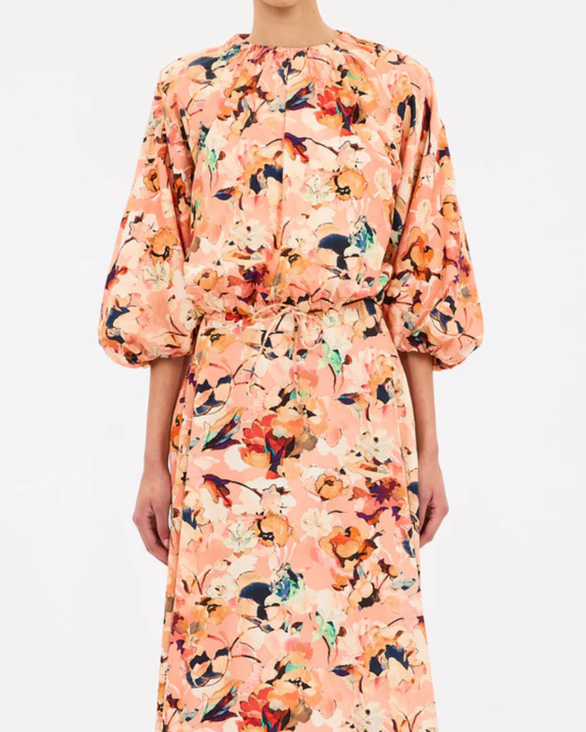 Ulla Johnson Lucie Bubble Sleeve Top - Camellia - Image 1 of 2