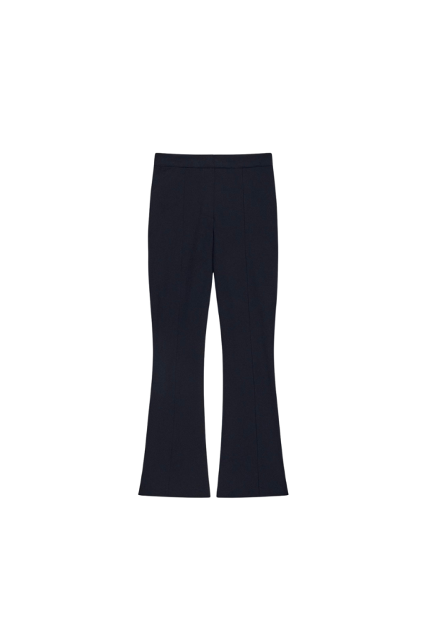 Theory Seamed Kick Pant - Midnight Navy
