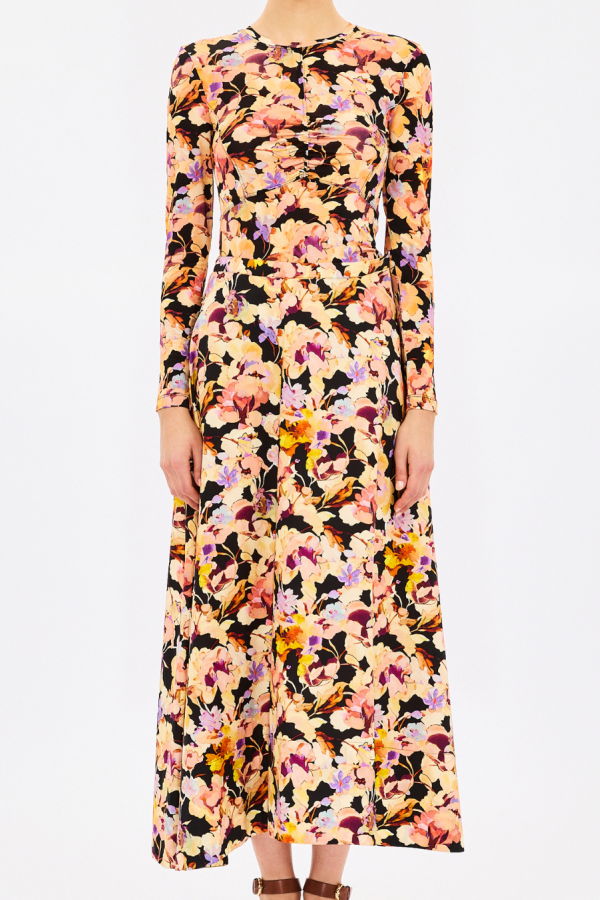 Ulla Johnson Sophea Cotton Skirt - Night Bloom