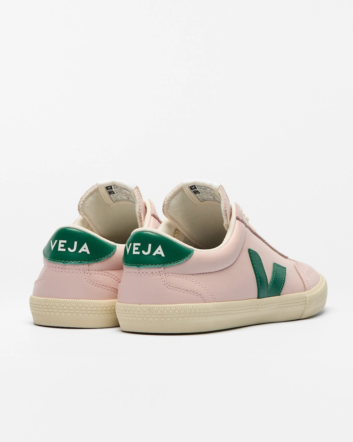 VEJA Volley Leather Sneaker - Petale Golf Calcaire - Image 3 of 3