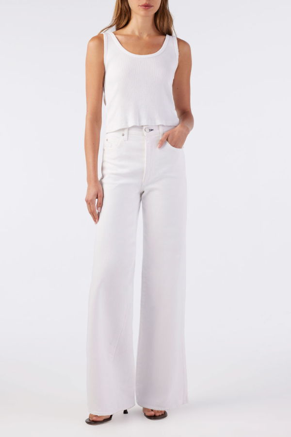 amo denim Frida Jean - Alabaster