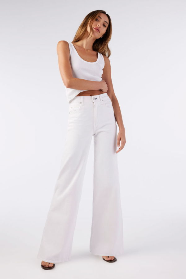 amo denim Frida Jean - Alabaster