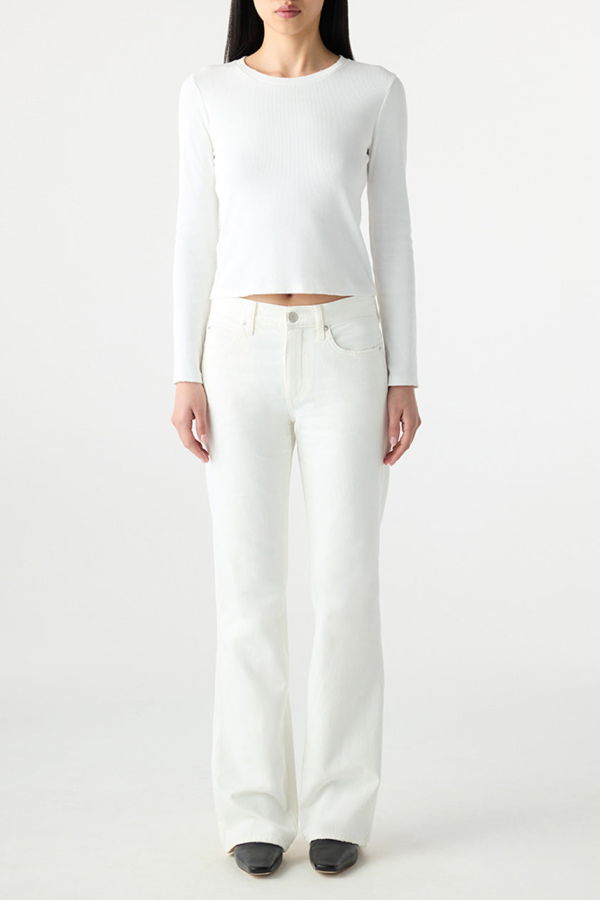 amo denim Marcenia Jeans - Eggshell