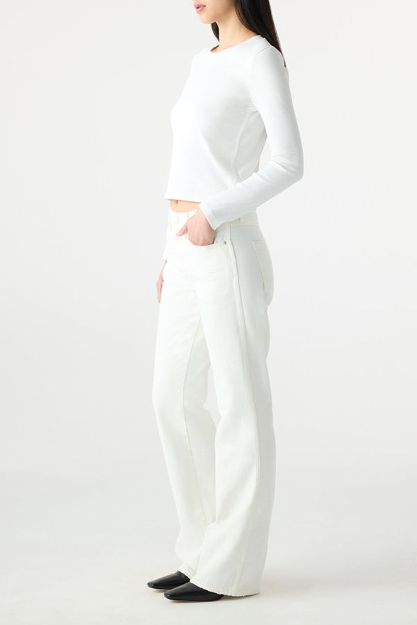 amo denim Marcenia Jeans - Eggshell