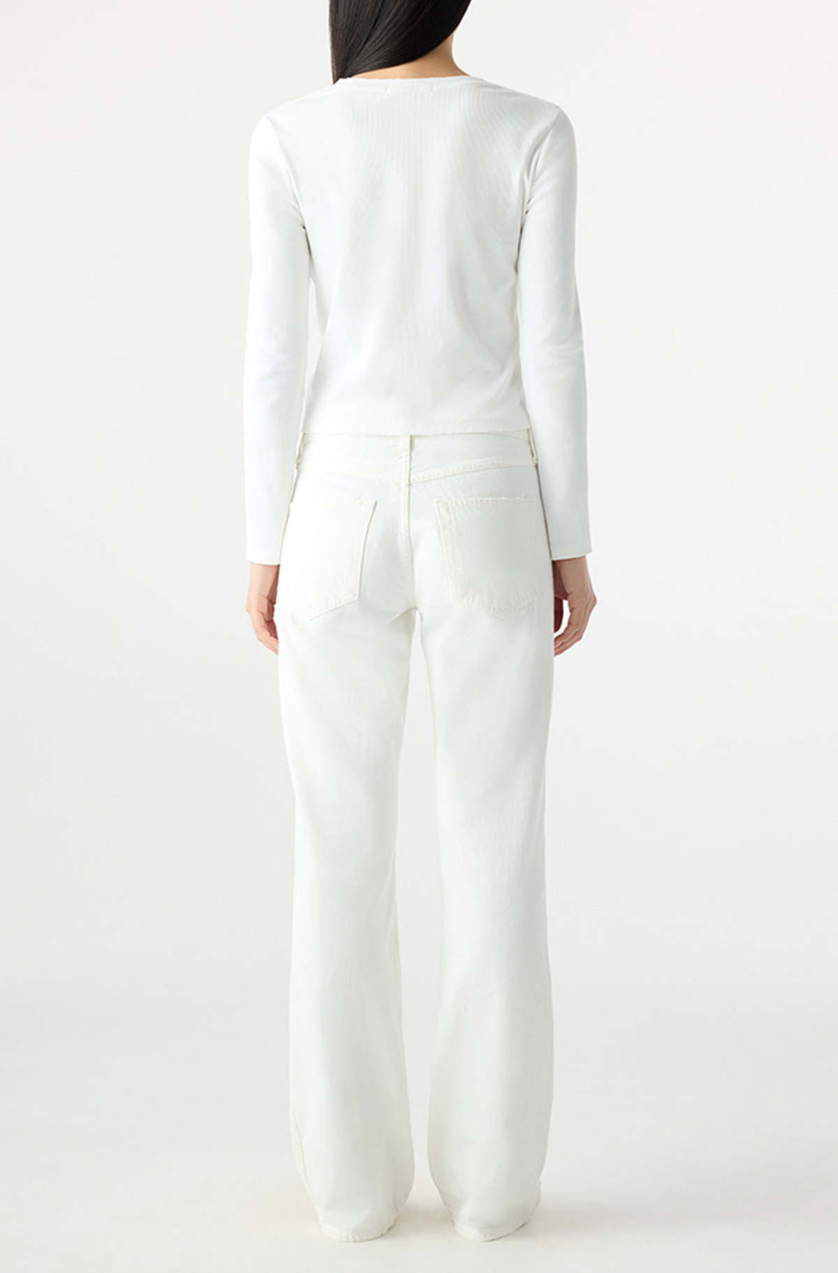 amo denim Marcenia Jeans - Eggshell - Image 3 of 4