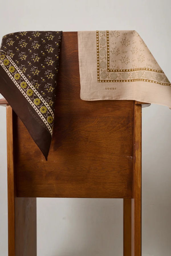 soeur Classique Scarf - Pink