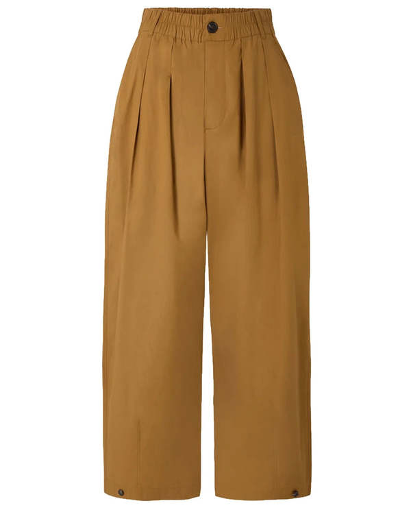 Soeur Elasticated Vernon Pant - Brown
