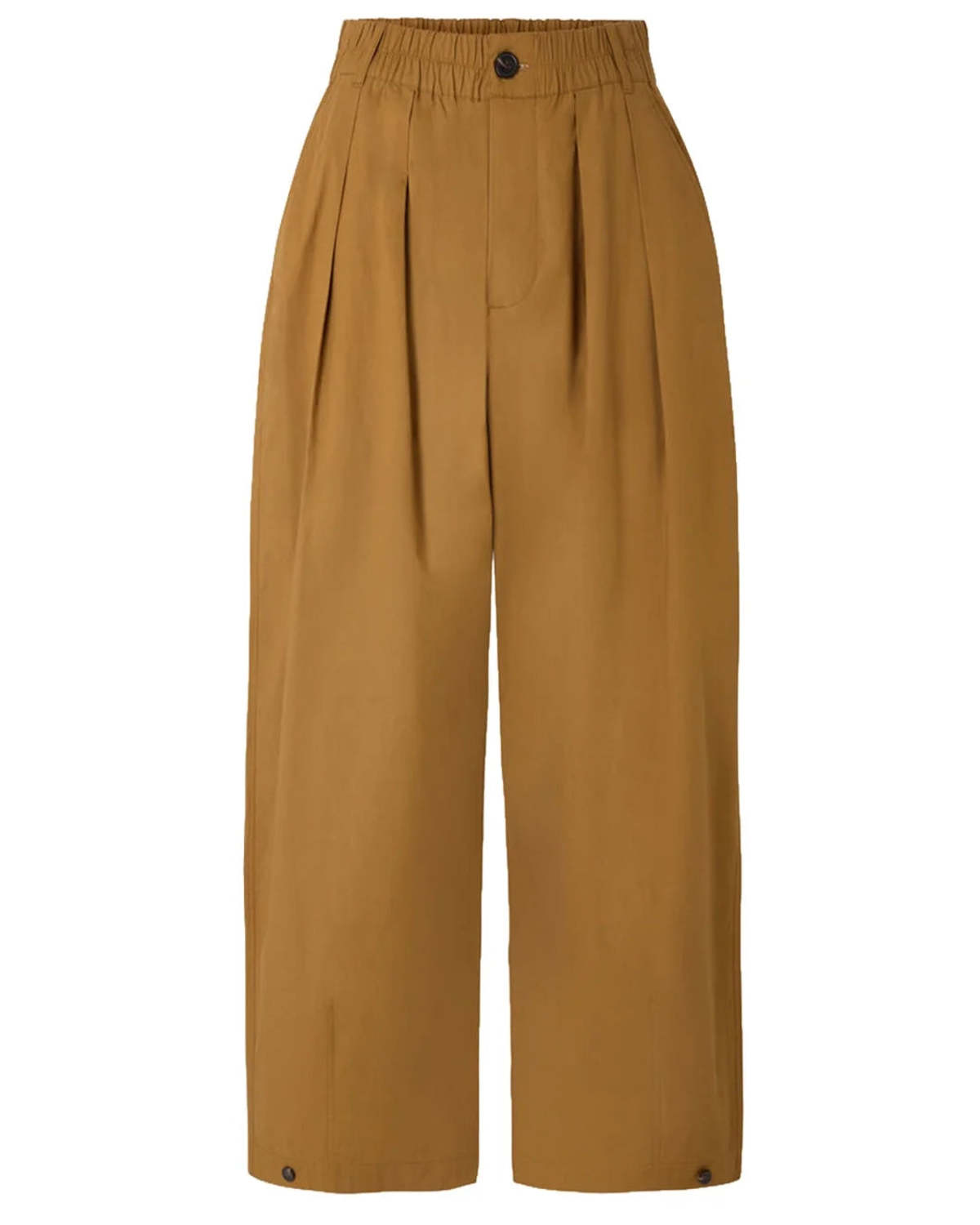Soeur Elasticated Vernon Pant - Brown - Image 1 of 5