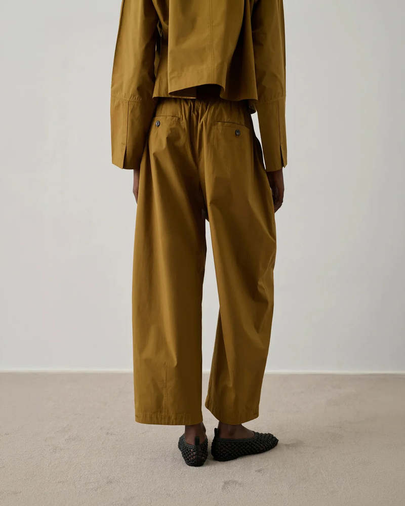 Soeur Elasticated Vernon Pant - Brown