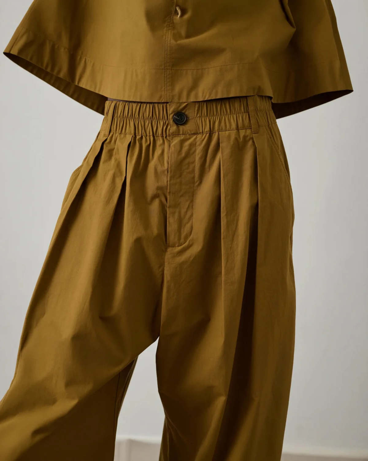 Soeur Elasticated Vernon Pant - Brown - Image 4 of 5