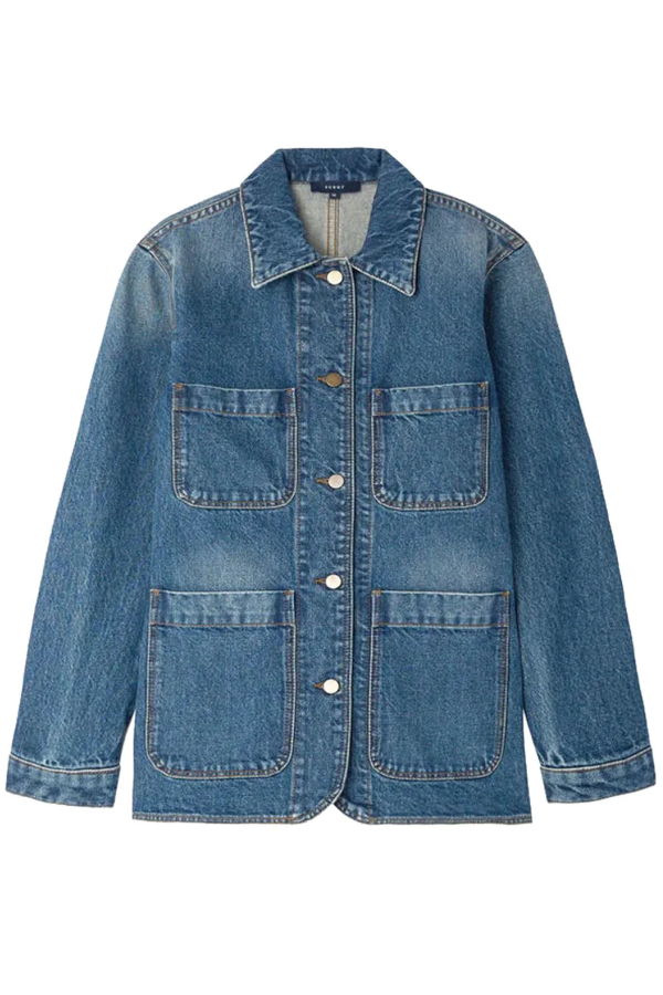 soeur Garry Denim Jacket - Blue