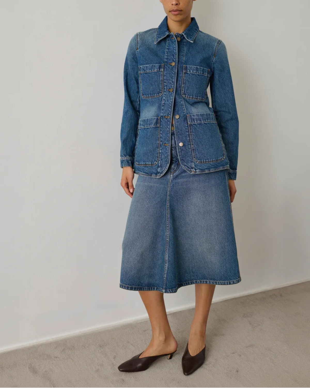 soeur Garry Denim Jacket - Blue - Image 2 of 5