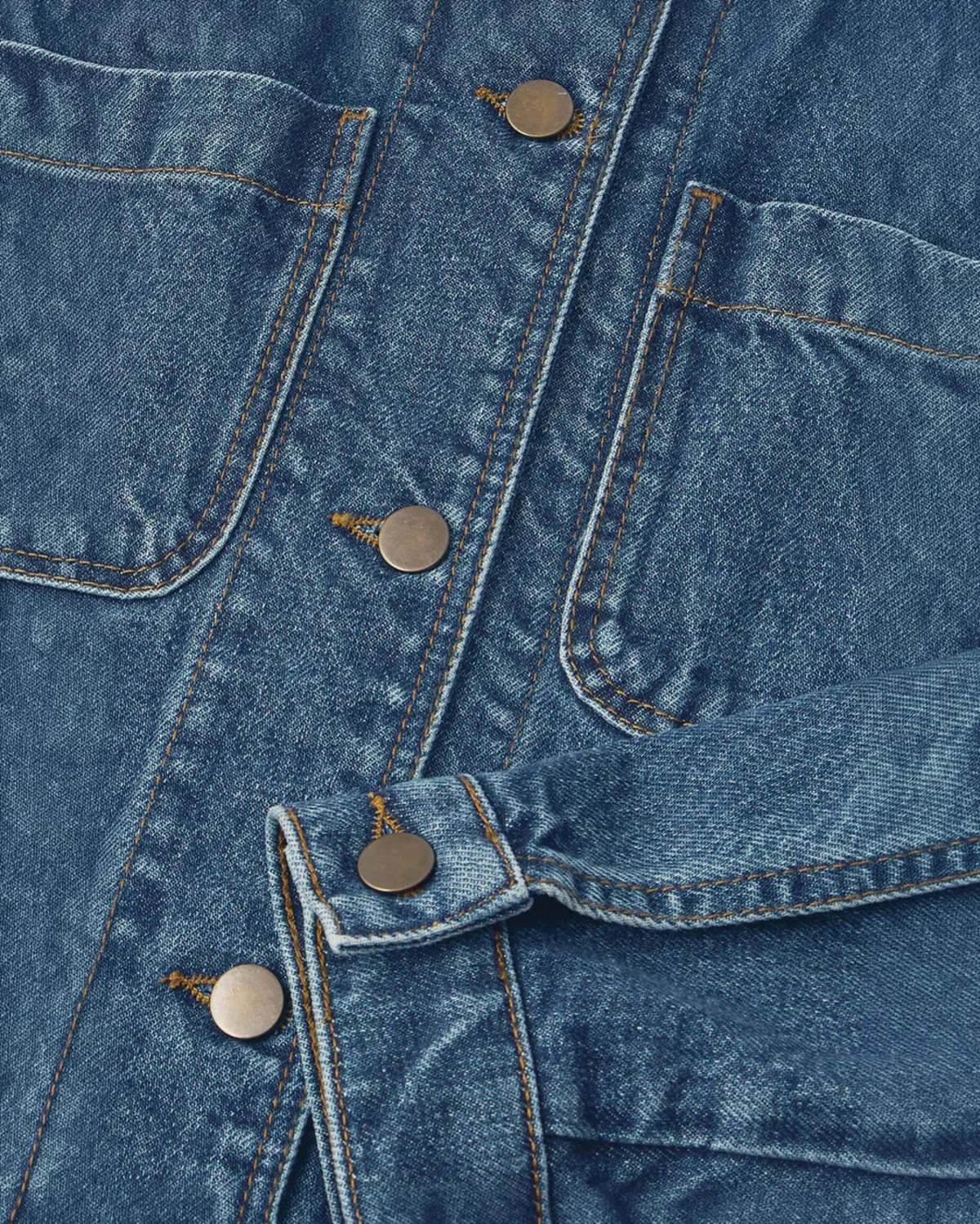 soeur Garry Denim Jacket - Blue - Image 5 of 5