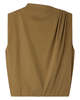 Soeur Idris Oversized Sleeveless Top - Green - Thumbnail 1