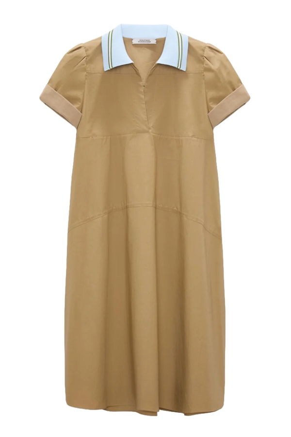 Dorothee Schumacher Poplin Power Dress - Brown