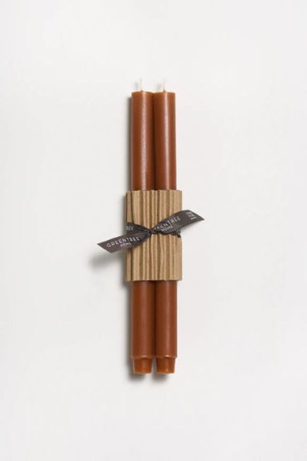 Greentree Church Taper Beeswax Candle