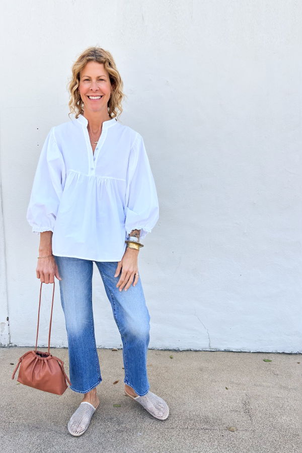 Colibri Romance Blouse - White