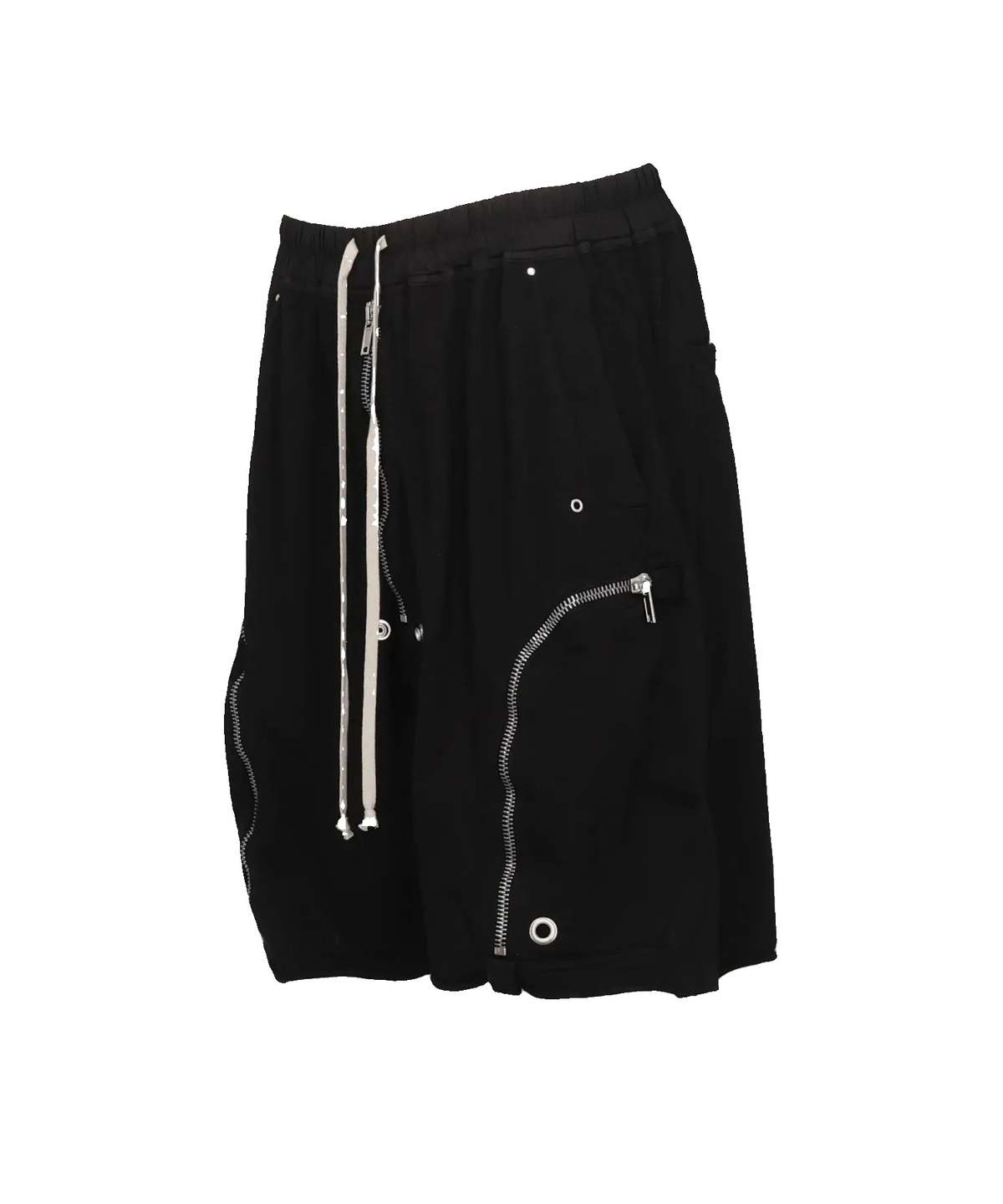 Rick Owens Bauhaus Shorts - Black - Image 2 of 3