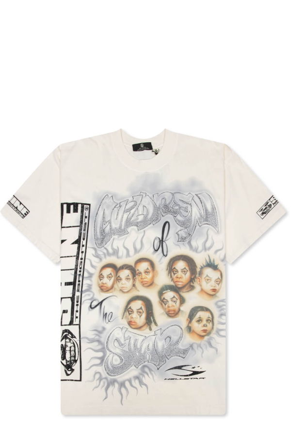 Hellstar Children Of The Star T-Shirt - White