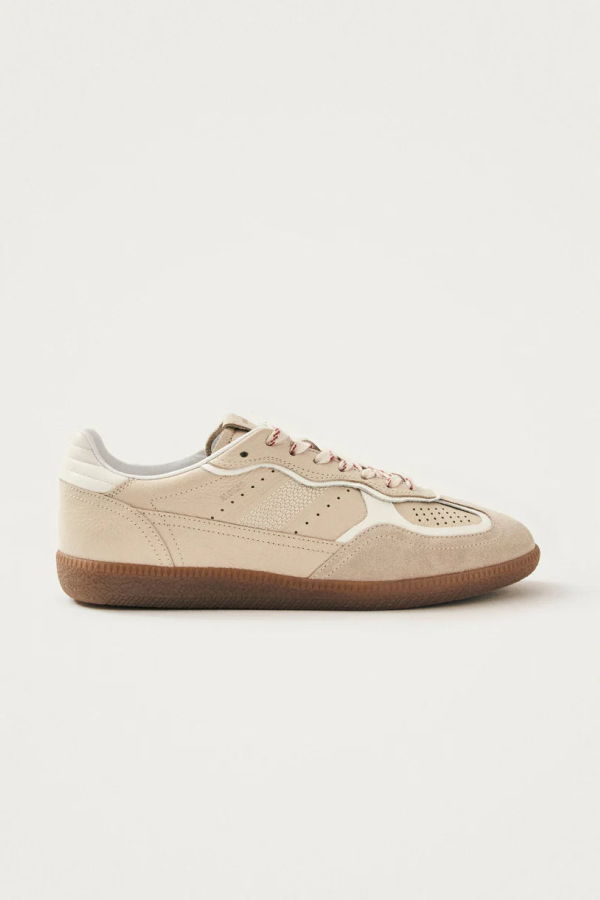 Alohas Tb.490 Rife Grain Cream Leather Sneakers