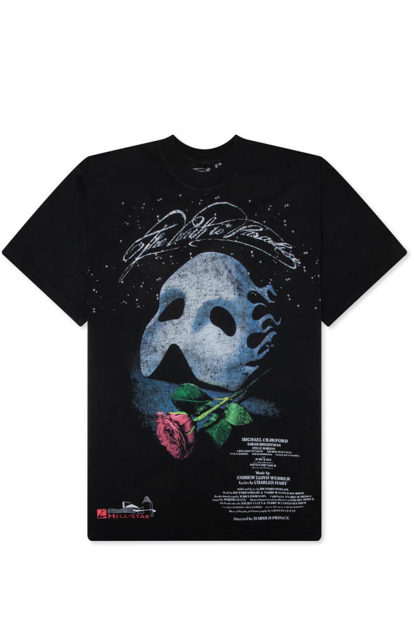 Hellstar Phantom Of The Opera T-Shirt - Black