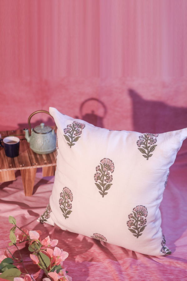 Banyan & Birch Begum Throw Pillow Cover - Pink