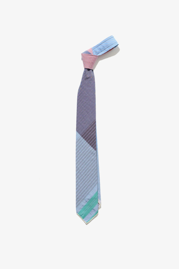 Engineered Garments Narrow Tie CP Big Plaid Tie