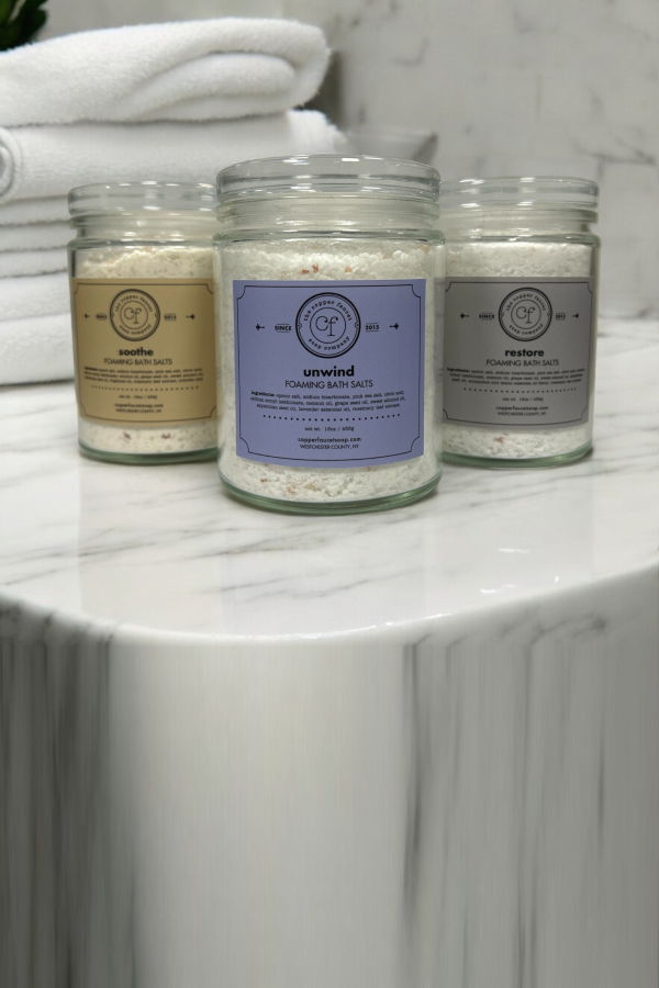 The Copper Faucet Soap Company Foaming Bath Salts