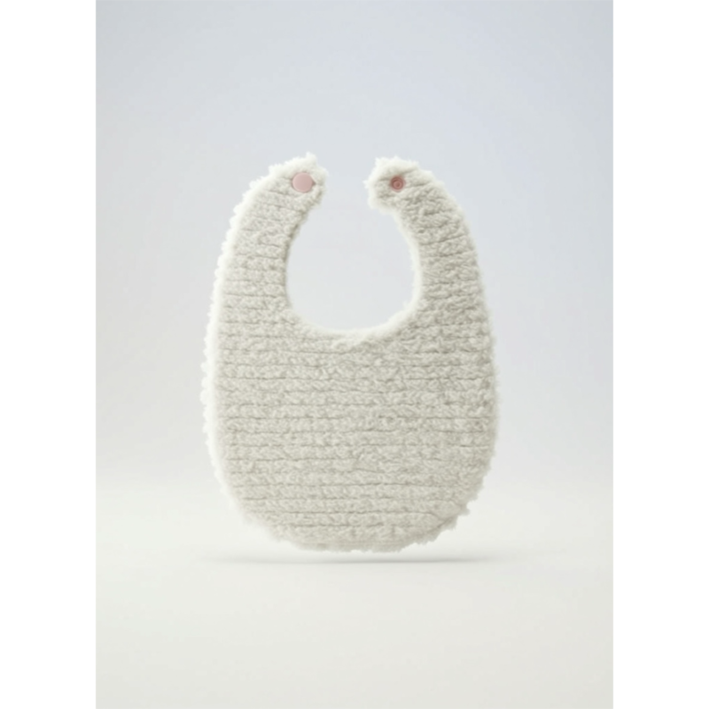 Piper&Cloth Layette Bib - Pressed Petal