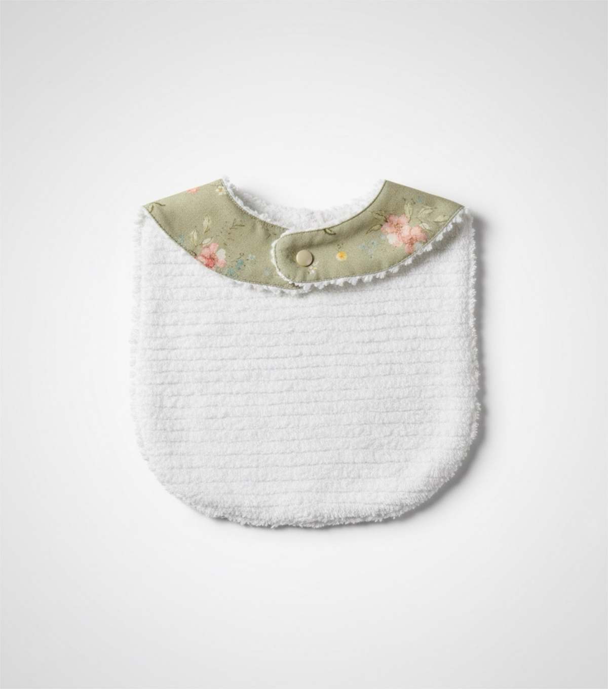 Piper&Cloth Layette Linen Bib - Hedgerow Floral - Image 2 of 8