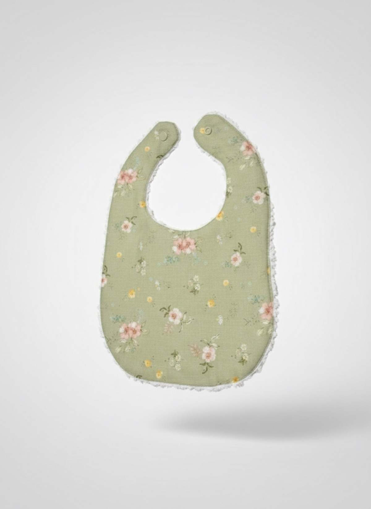 Piper&Cloth Layette Linen Bib - Hedgerow Floral - Image 8 of 8