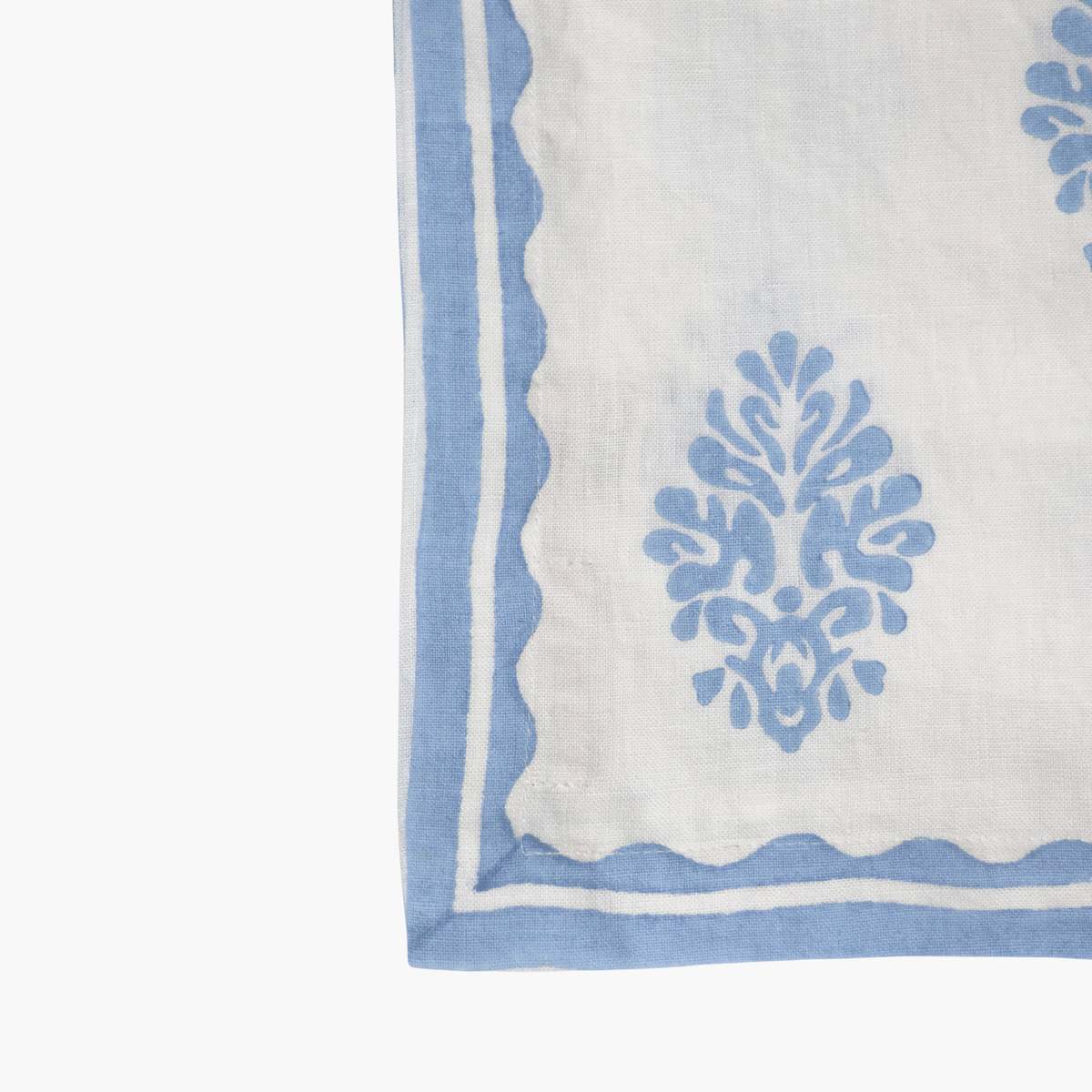 Banyan & Birch Nila Hand-Printed Table Runner - Image 3 of 4