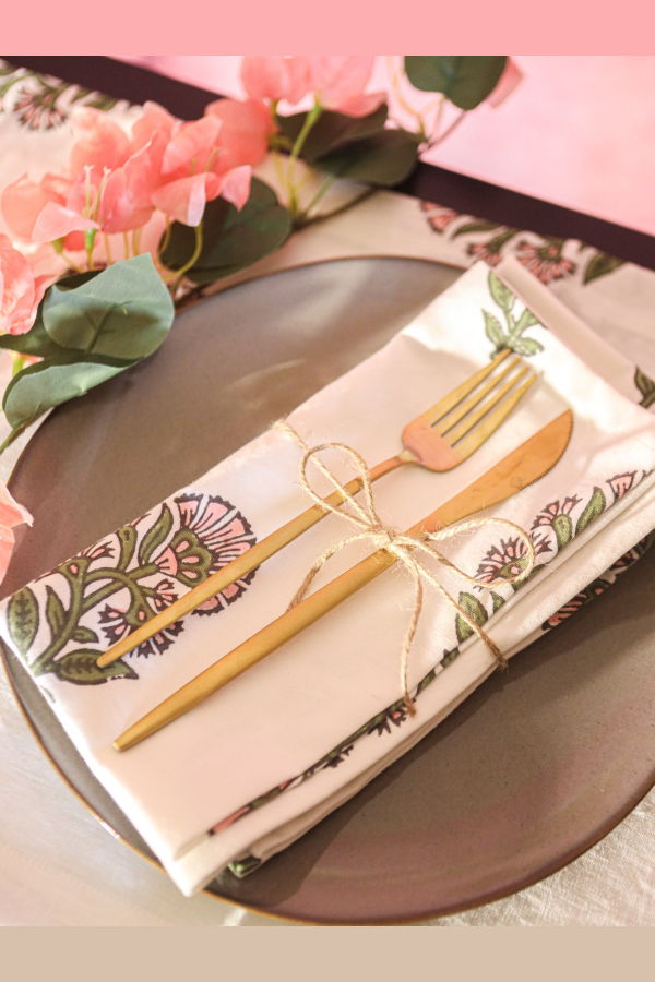 Banyan & Birch S/2 Begum Table Napkin