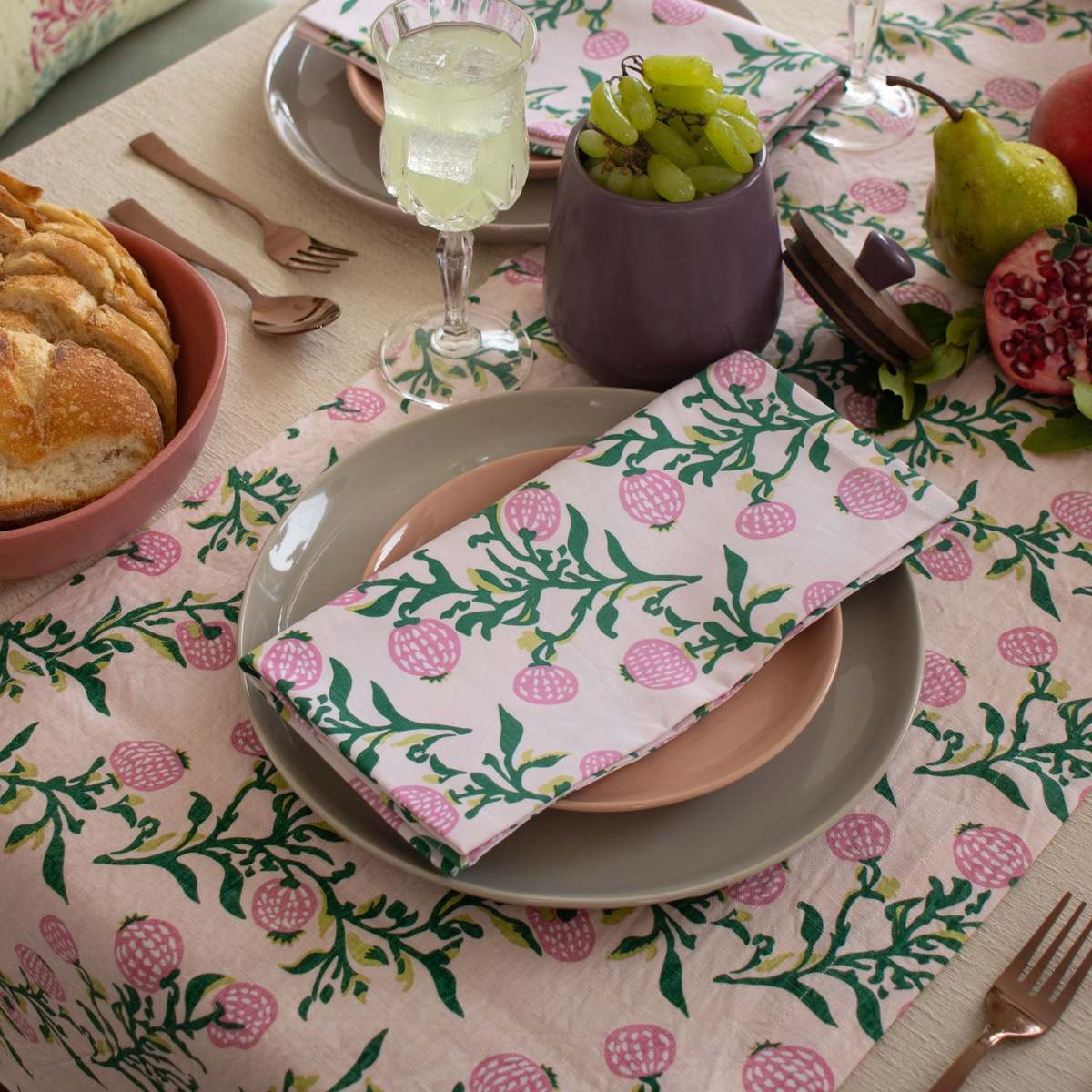 Banyan & Birch Rasa Table Napkins, Set of 2 - Image 2 of 3