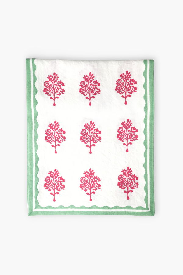 Banyan & Birch Sara Hand-Printed Table Runner