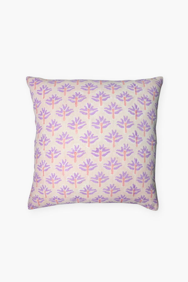 Banyan & Birch Zeenat Throw Pillow Cover - Lilac