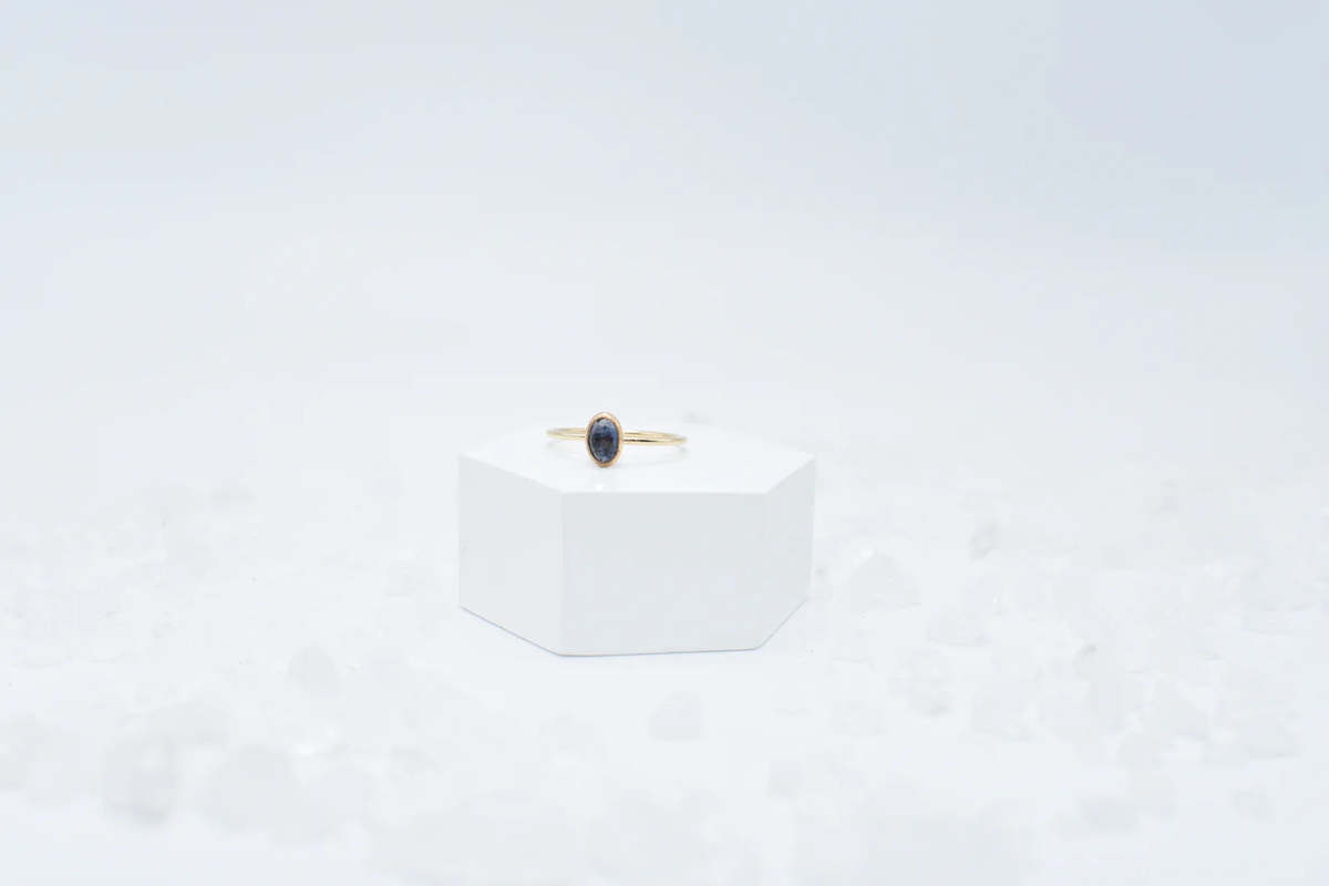 Annie Awe Design Montana Sapphire Ring - Image 1 of 4