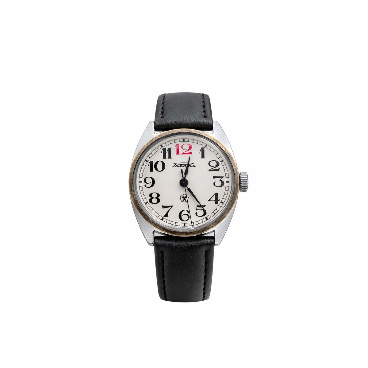 (USSR) Soviet Civilian, Red Twelve Orientation Dial, Mass Production System, Late USSR Period - Image 1 of 2
