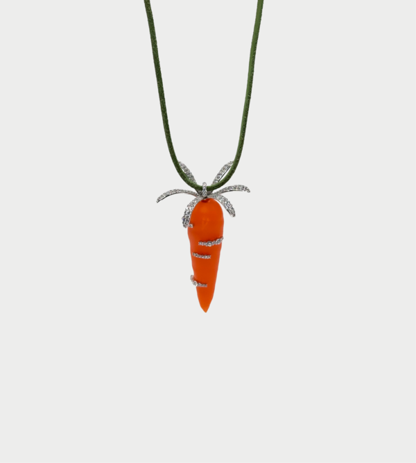 YVMIN Carrot Zircon Necklace YVMIN Carrot Zircon Necklace