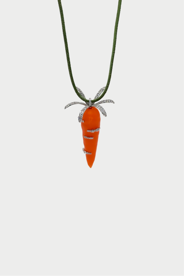 YVMIN Carrot Zircon Necklace