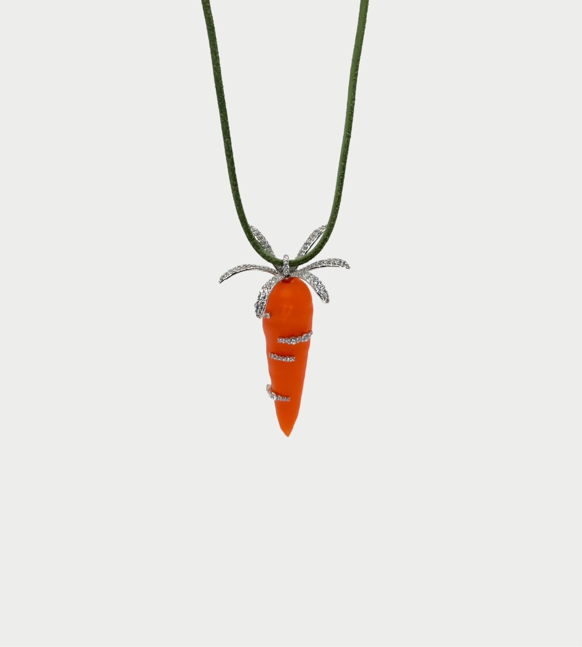 YVMIN Carrot Zircon Necklace - Image 1 of 2
